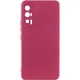 Противоударный Чехол Silicone Cover Lakshmi Full Camera (A) для Xiaomi Poco F5 Pro Бордовый / Marsala - изображение 1
