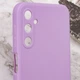 Силіконовий чохол Candy Full Camera для Samsung Galaxy A24 4G Бузковий / Dasheen - изображение 5