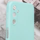 Силіконовий чохол Candy Full Camera для Samsung Galaxy A24 4G Бірюзовий / Turquoise - изображение 4