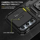 Ударостійкий чохол Camshield Army Ring для Samsung Galaxy A54 5G Чорний / Black - изображение 4