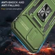 Ударопрочный чехол Camshield Army Ring для Apple iPhone 12 Pro / 12 (6.1") Оливковый / Army Green - 00000068270_4 - изображение 7