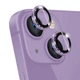 Захисне скло Metal Classic на камеру (у упак.) для Apple iPhone 14 (6.1") / 14 Plus (6.7") Фіолетовий / Purple - 00000055939_3 - изображение 2