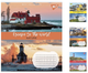 Набір зошитів 48арк. лінія Yes Escape to the world, уп.10шт. (766733) - зображення 1