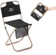 Стул складной со спинкой Naturehike MZ01 NH18M001-Z Black (6927595733806) - изображение 2