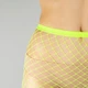 Колготки в среднюю сетку лимонные One Size - изображение 2
