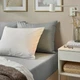 Простирадло на резинці IKEA (Ікея) DVALA 90х200, 006.212.50 - изображение 3
