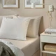 Простирадло на резинці IKEA (Ікея) DVALA 140x200 см, 303.571.59 - изображение 3