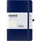Записна книга Axent Partner Lux 125*195 мм у клітинку 96 аркушів синя - изображение 1
