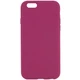 Чохол Silicone Case Full Protective (AA) для Apple iPhone 6/6s (4.7") Бордовый / Maroon - изображение 1