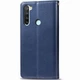 Кожаный чехол книжка GETMAN Gallant (PU) для Xiaomi Redmi Note 8T Blue - изображение 4