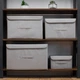 Ящик для хранения с крышкой MBM HOME TH-07 M Gray - изображение 6