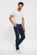 Джинсы Slim fit Trend Collection 13134 сине-зеленый (HAKI) 36 - изображение 4