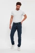 Джинси Slim fit Trend Collection 13134 синьо-зелений (HAKI) 30 - зображення 3