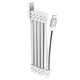 Дата кабель Hoco U103 Magnetic Absorption USB to Lightning (1m) White - изображение 1