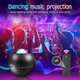 Проектор-нічник Ocean Dream E14 with Bluetooth and Remote Control Black - зображення 6