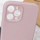 Чехол Silk Full Camera Protective (AA) NO LOGO для Apple iPhone 12 Pro Max (6.7") Серый / Lavender Без бренда - изображение 6