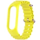 Ремінець Ocean Band для Xiaomi Mi Band 7/6/5/4/3 Жовтий / Flash - изображение 4
