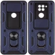 Ударостійкий чохол Camshield Serge Ring для Xiaomi Redmi Note 9 / Redmi 10X Синій - зображення 1