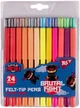 Фломастеры Yes Ninja 24 цвета (650563) (5056574437679) - изображение 1