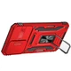 Ударостійкий чохол Camshield Army Ring для Samsung Galaxy A13 4G Червоний / Red - изображение 4