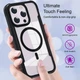 Чохол із посиленим захистом Defense Clear MagSafe для iPhone 15 Pro Black - зображення 5