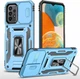 Ударостійкий чохол Camshield Army Ring для Samsung Galaxy A13 4G / A04s Блакитний / Light Blue - изображение 1