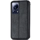 Чехол-книжка GETMAN Cubic PU для Xiaomi 13 Lite Кожаный Черный - изображение 2