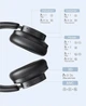 Наушники беспроводные UGREEN HP106 HiTune Max3 Hybrid (черные) - изображение 5