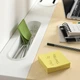 Комп'ютерний стіл з регулюванням висоти IKEA MITTZON 140x80 см березовий шпон/білий (195.286.19) - зображення 9