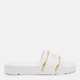 Женские шлепанцы для пляжа Fila Morro Bay Logo Slipper Wmn FFW0102-13069 39 (8US) 24.5 см White-Gold (8719477784604) - изображение 1