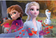 Puzzle dwustronne Lisciani Plus Frozen 2 24 elementy (8008324081295) - obraz 2