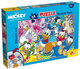 Puzzle dwustronne Lisciani Mickey and Friends 24 elementy (8008324086504) - obraz 1