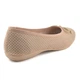 Балетки с перфорацией Amelie beige (3494_36) бежевые - изображение 3