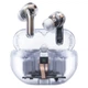 Навушники SoundPeats Capsule3 Pro HS бездротові Bluetooth TWS transparent white LDAC - зображення 1
