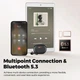 Навушники SoundPeats Air4 Pro white бездротові Bluetooth TWS вакуумні білі AptX Lossless ANC - зображення 5