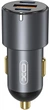 Автомобильное зарядное устройство XO CC45 1 USB QC 3.0 + 2 Type-C PD (60W) Black (XO-CC45-BK) - изображение 1