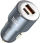 Автомобільний зарядний пристрій XO CC47 1 USB 65W + 1 Type-C PD 35W (100W) Black (XO-CC47-BK) - зображення 3