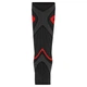 Бандаж эластичный удлинённый на голень и лодыжку Sibote Fit 7217 Black-Grey-Red - изображение 5