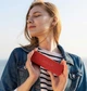 Портативний Bluetooth-динамік Anker SoundCore 2 зі стереозвуком 12 Вт, Bluetooth 5, BassUp, водонепроникність IPX7, 24 години автономної роботи, підключення Wi-Fi стерео, Bluetooth-динамік для дому, на природі, у подорожах. Колір - Червоний - зображення 3