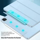 Магнитный чехол-книжка с фиксатором BBM1 Magnetic Case для iPad Pro 12.9" 2020/2021/2022/Air 13" 2024(M2)/2025(M3)/2026(M4) Голубой - изображение 2
