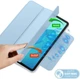 Магнитный чехол-книжка с фиксатором BBM1 Magnetic Case для iPad Pro 12.9" 2020/2021/2022/Air 13" 2024(M2)/2025(M3)/2026(M4) Голубой - изображение 4