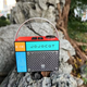 Портативная беспроводная колонка, блютуз колонка Jojocat JQ-C20 (USB-type C, Bluetooth, 800 мАч, AUX, ретро стиль, до 5 часов автономной работы, серый) - изображение 2