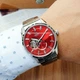 Годинник наручний ORIENT RA-AR0010R10B в кольорі червоний/сріблястий. - зображення 9