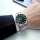 ORIENT RA-AR0008E10B наручний годинник у зелено-сріблястому кольорі. - зображення 2