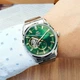ORIENT RA-AR0008E10B наручний годинник у зелено-сріблястому кольорі. - зображення 5