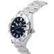 Годинник наручний ORIENT RA-AC0Q02L10B поєднує в собі блакитний та сріблястий кольори. - зображення 1
