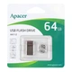 USB-флешка Apacer AH112 об'ємом 64 ГБ доступна в червоному кольорі. - зображення 2