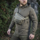 Сумка тактическая через плечо на грудь M-Tac Sphaera Hex Hardsling Bag Gen.III Elite Ranger Green для пистолета (сумка на пояс) - изображение 4