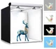 Лайтбокс с LED подсветкой&nbsp;Refutuna 80×80×80 см, Фотобокс 5500K, Photo Studio Box, Light Box LED&nbsp; - изображение 7