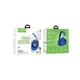 Наушники беспроводные Hoco W43 Adventure BT5.3 Wireless Headphones Blue - изображение 3